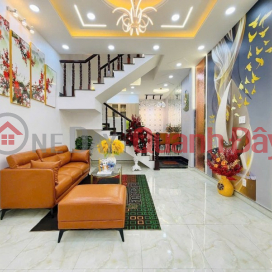 House for sale on Phan Huy Ich, modern design, 2 bedrooms, near Emart, over 3 billion _0