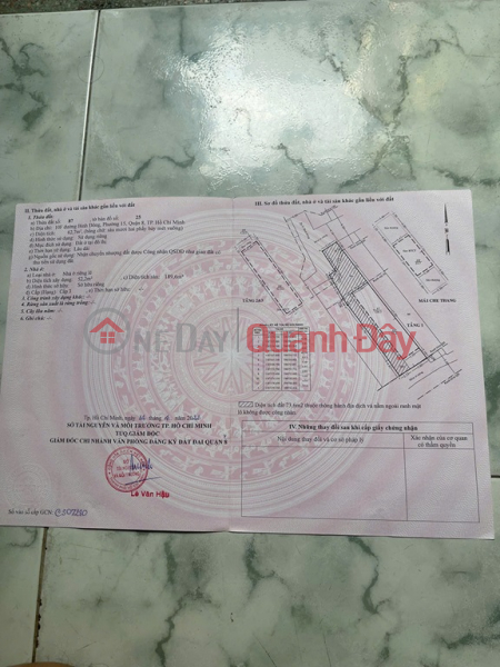 Property Search Vietnam | OneDay | Nhà ở | Niêm yết bán NHÀ ĐẸP - GIÁ TỐT - CHÍNH CHỦ Cần Bán Nhà Đông Bình, Phường 15, Quận 8, TP Hồ Chí Minh