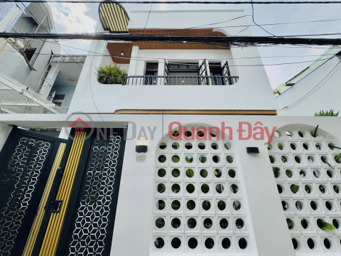 ► Hoang Dieu Alley 80m2, 5.8 square meters wide, 2 floors, mini garden villa style, brand new, high-end _0