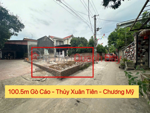 LÔ ĐẤT SIÊU ĐẸP 100,5M TẠI THỦY XUÂN TIÊN-CHƯƠNG MỸ-HÀ NỘI _0