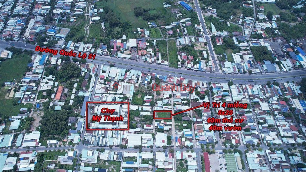 Property Search Vietnam | OneDay | Nhà ở | Niêm yết bán ĐẤT VƯỜN CHÍNH CHỦ - GIÁ TỐT - KP Mỹ Thạnh, Phường Mỹ Xuân, Tx Phú Mỹ, Bà Rịa - Vũng Tàu