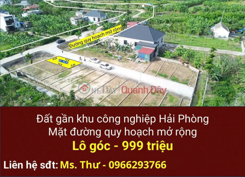 Cơ hội X2-X3 tài sản tại trung tâm KCN LG Tràng Duệ 3 - Chỉ dành cho người ra quyết định nhanh, Việt Nam, Bán | đ 1,5 tỷ