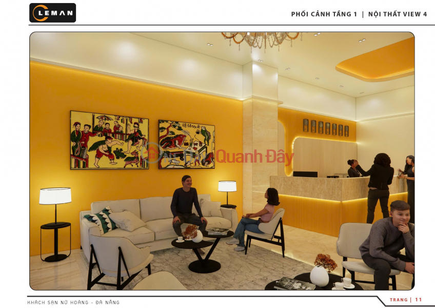 đ 26 Billion, OWNING A 4-STAR HOTEL – 13 FLOORS – FRONT OF NGUYEN HUU THO – CENTRAL DA NANG