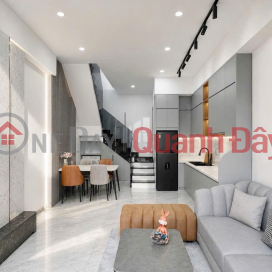 Two-story reinforced concrete house right on Xô Viết Nghệ Tĩnh street - 3.5m wide alley - High-end interior - Only 4.8 billion VND _0