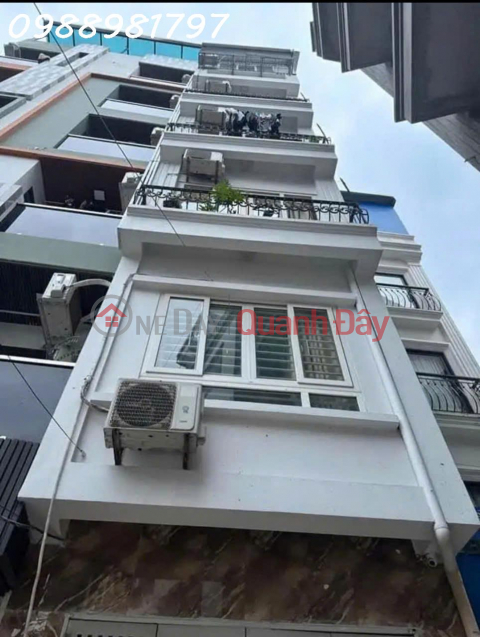 House for sale on Den Lu 2 street, Hoang Mai, 40m², 7 floors, 14 billion, red book _0