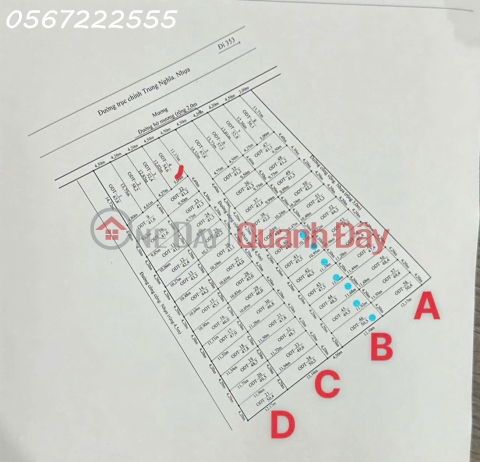 Bán đất mặt đường Trung Nghĩa Đồ Sơn nở hậu giá F0 - ZALO 0567 222 555 _0