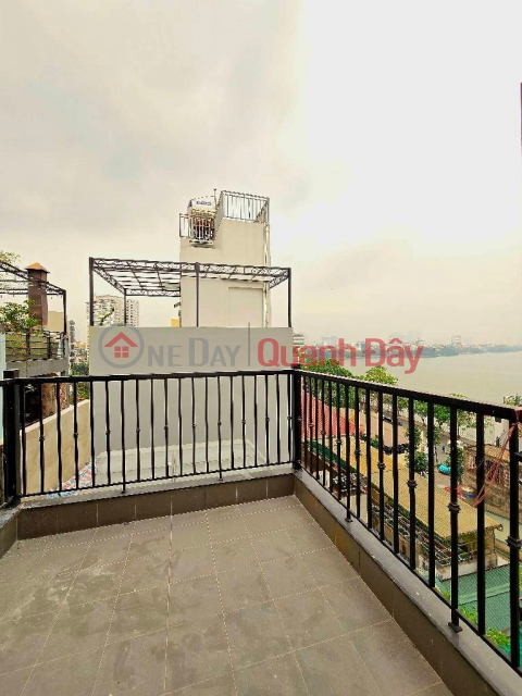 thụy khuê 30m x7 tầng thang máy 12 tỷ view hồ,cách phố 20m,ngõ thông ra hồ _0