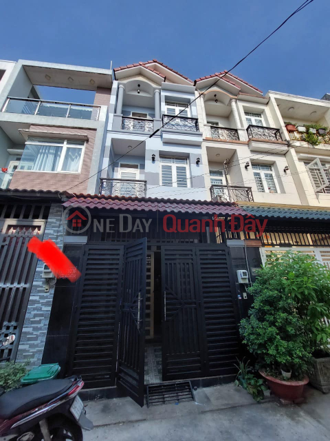 House for sale Le Quang Dinh Street, Ward 1, Go Vap - 2.5 panels- Car alley - 48m2 - only 4.6 billion _0