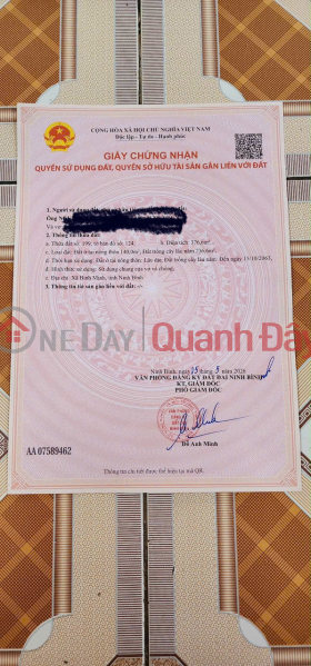 Property Search Vietnam | OneDay | Residential Sales Listings PRIME LAND - GREAT PRICE - QUICK SALE! INVESTMENT PLOT WITH HIGH PROFIT POTENTIAL IN KIM SON DISTRICT, NINH BINH PROVINCE