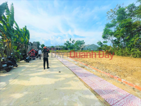 Land only 100m from Hung Vuong street S=355m2 5m concrete road right at the Commune People's Committee _0