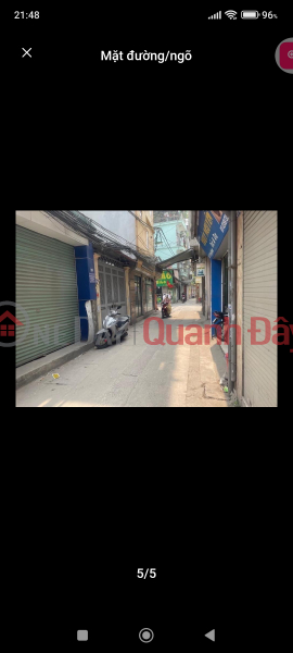 Quynh Alley Side 85.7m MT3.8m Price 12 Billion 0942951169 - 0903228029 Sales Listings