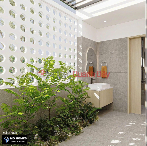 **4-storey house for sale, frontage on Nghia Hoa, ward 6, Tan Binh (6x7.5) - 6.2 billion, Vietnam, Sales, đ 6.2 Billion