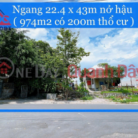 Bán lô đất gần 1000m2, có 200m2 thổ cư, KDC Tân Biên, Biên Hoà, gần công viên 30/4, chỉ 10,5 tỷ _0