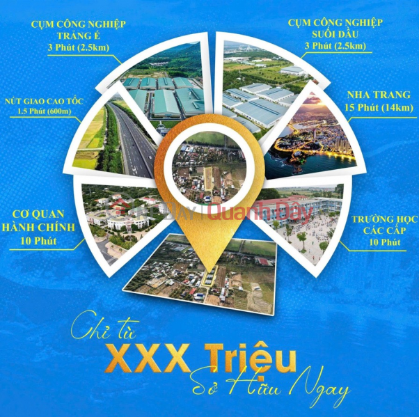 Nhà đầu tư đang âm thấm săn đất SUỐI DẦU - 23 lô đất rất đẹp, giá tốt so với mặt bằng khu vực Niêm yết bán