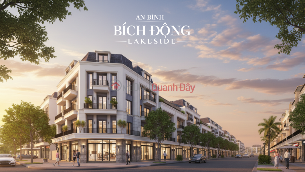 BÍCH ĐỘNG LAKESIDE – LIỀN KỀ GÓC 125M² – TRỤC 19M – GIÁ HẤP DẪN 67 TRIỆU/M2 Niêm yết bán