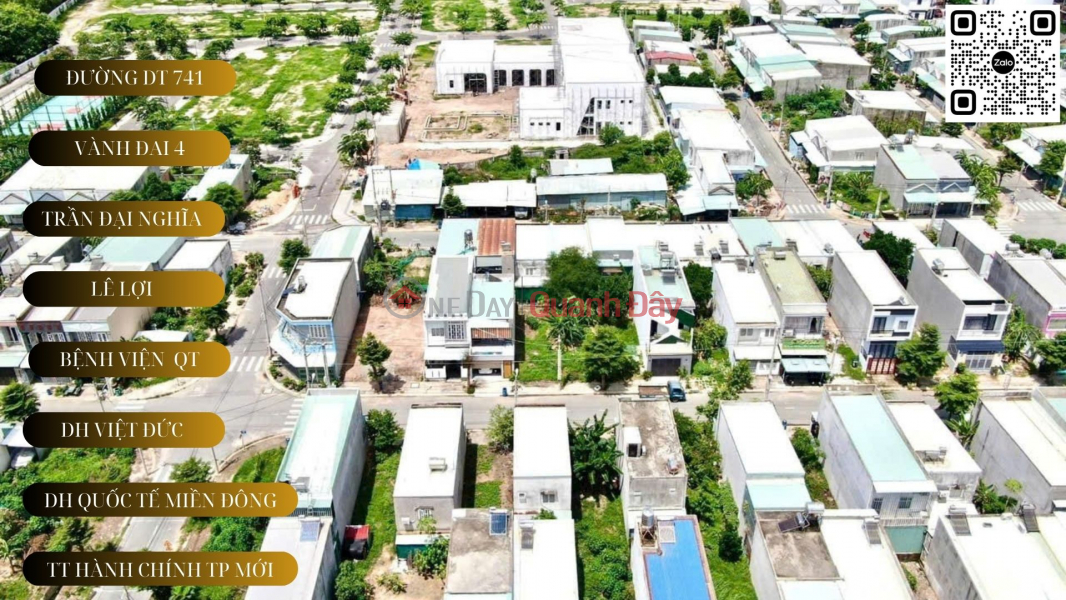 Land in Hoa Loi Ward, Ben Cat City, Binh Duong Province, Cheap Price, Suitable for Investment or Business | Vietnam Sales, đ 1.84 Billion