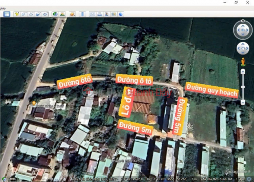 HOT HOT - OWNER URGENTLY SELLS 2 CONCUBINES OF LAND IN Phuoc Thuan Commune, Tuy Phuoc District, Binh Dinh Vietnam Sales đ 2.2 Billion