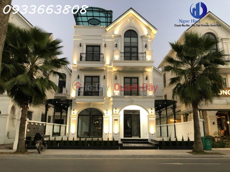 Property Search Vietnam | OneDay | Nhà ở Niêm yết cho thuê Cho thuê Shophouse BIỆT THỰ ĐƠN LẬP HẢI ÂU 01 300m2 Vinhomes Ocean Park Gia Lâm kinh doanh nhà hàng, cafe