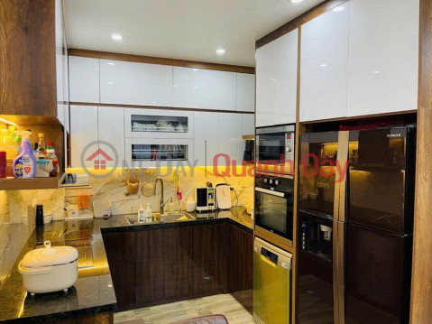 SUPER BEAUTIFUL HOUSE IN CAU GIAY DISTRICT, LAC LONG QUAN STREET - CAR AVOIDANCE - BUSINESS 17 BILLION - 45 SQM. _0