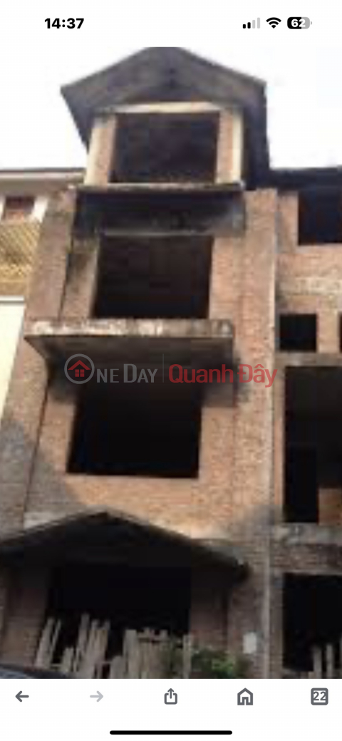Villa for sale Linh Dam Quan Hoang Mai Hanoi Price 38 billion already built _ red book _0
