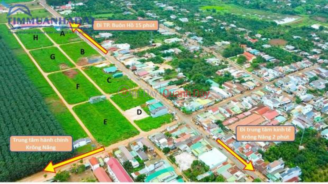 Selling residential land in Phu Loc - Krong Nang - Dak Lak Sales Listings