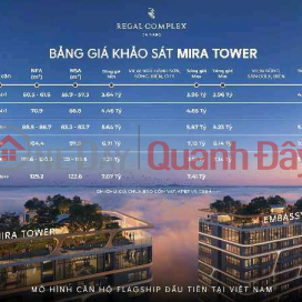 Căn hộ hạng sang Mira Tower - Dự án Regal Complex _0