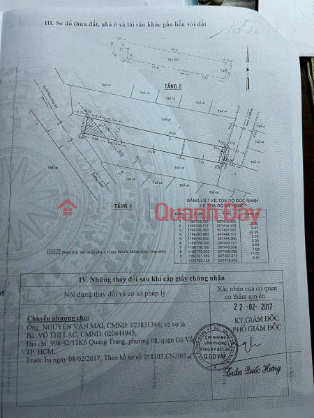 Property Search Vietnam | OneDay | Residential | Sales Listings, BEAUTIFUL HOUSE WITH TWO STREET FRONTAGES – GOOD PRICE – OWNER NEEDS TO SELL AT 161 Nguyen Duy Cung Street, Ward 12