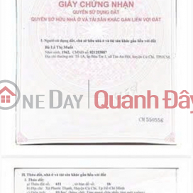 Bán ĐẤT TẶNG NHÀ CHÍNH CHỦ Ngay Đường Tỉnh Lộ 7, Xã Phước Thạnh, Huyện Củ Chi - HCM _0