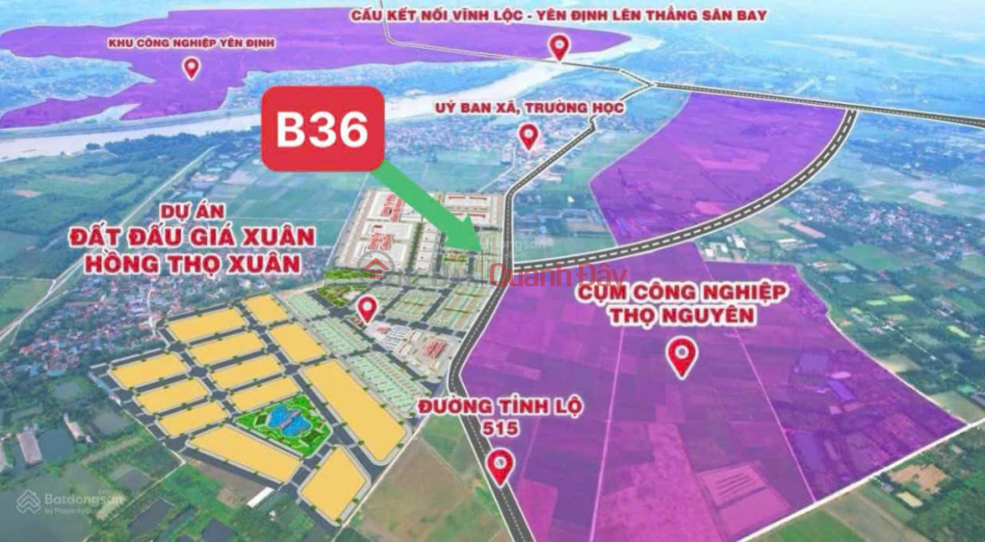 Property Search Vietnam | OneDay | Residential | Sales Listings | Owner sells corner lot B36 Xuan Hong - Industrial Park gate, near provincial road 515, only 6.9 million\\/m2 - 0936 667 929