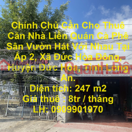 Owner Needs To Rent House Next To Singing Together Garden Coffee Shop In Duc Hoa, Long An. _0