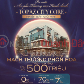 Cần Bán Căn Nhà Phố TOPAZ CITY Hoàng Quốc Việt, An Đông Vị Trí Kim Cương Giữa Lòng Thành Phố Huế. _0