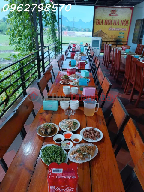 LAND FOR SALE (ODT) WITH A FREE RESTAURANT OFFERED, STUNNING LAKE VIEW, IN THE CENTER OF YEN THUY COMMUNE, HOA BINH PROVINCE _0