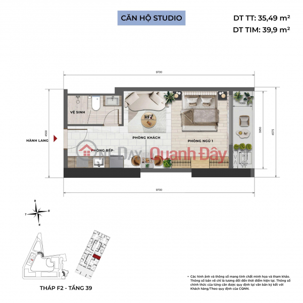 đ 11 Billion SUN FELIZA SUITES LUXURY APARTMENT, EXPRESSING THE OWNER'S PERSONAL STYLE