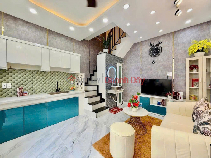 Property Search Vietnam | OneDay | Nhà ở, Niêm yết bán L1581 ️ Giảm 100tr! sát chợ Thạch Đà, SHR, Vuông, HXH, 3 tầng, 4.1x6m, 3.x tỷ