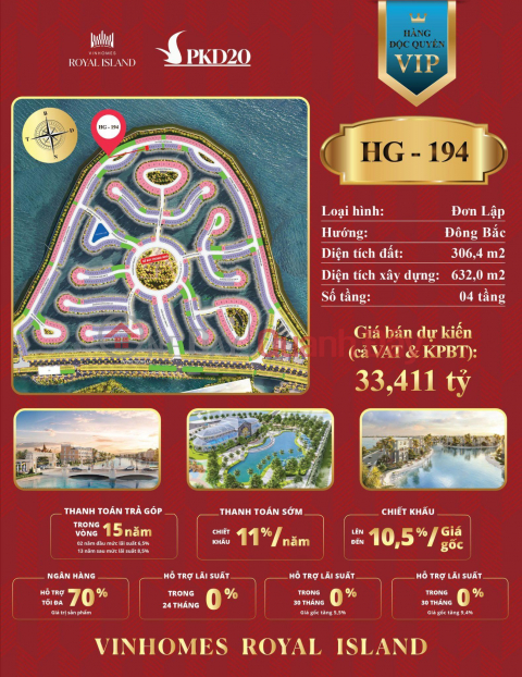 GOLDEN INVESTMENT OPPORTUNITY HG-194 - Vinhomes Royal Island _0