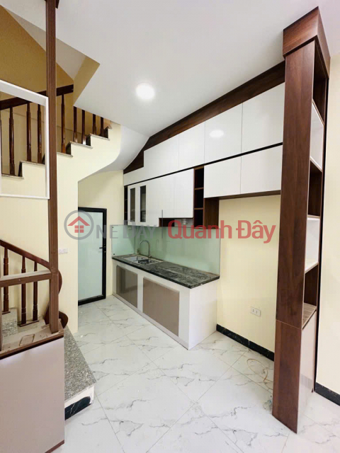 House for sale in Linh Nam, new house, alley, car parking, entrance to the house, 32m, 5 floors _0