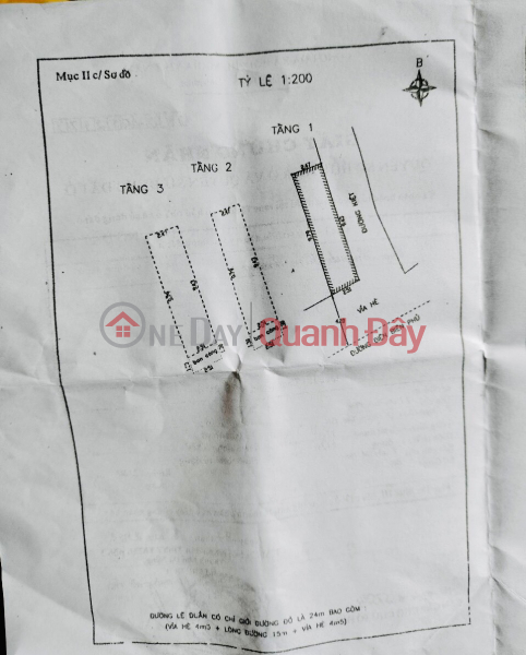 Bán nhà 3 tầng Lô góc mặt tiền Điện Biên Phủ ngay ngã 3 Cai Lang trung tâm Đà Nẵng-Chỉ 3.9 tỷ Niêm yết bán