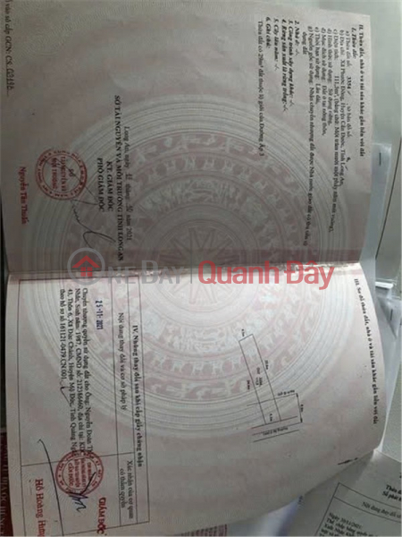 PRIME LAND – GOOD PRICE – OWNER SELLING LAND IN PHUOC DONG COMMUNE, CAN DUOC DISTRICT, LONG AN PROVINCE Sales Listings