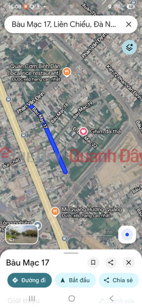 Property Search Vietnam | OneDay | Nhà ở | Niêm yết bán | Cần Bán Lô 2MT Đường Bàu Mạc 17 và 20 - Trục thông Nguyễn An Ninh