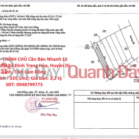 GOOD PRICE - OWNER Needs to Sell Land Plot Quickly in Di Linh District, Lam Dong Province _0
