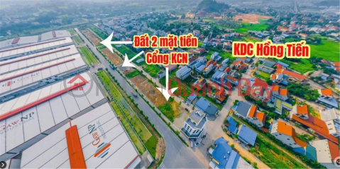 Owner sells diplomatic land plot in Yen Binh Xanh Urban Area - next to Samsung Industrial Park. Price from only _0