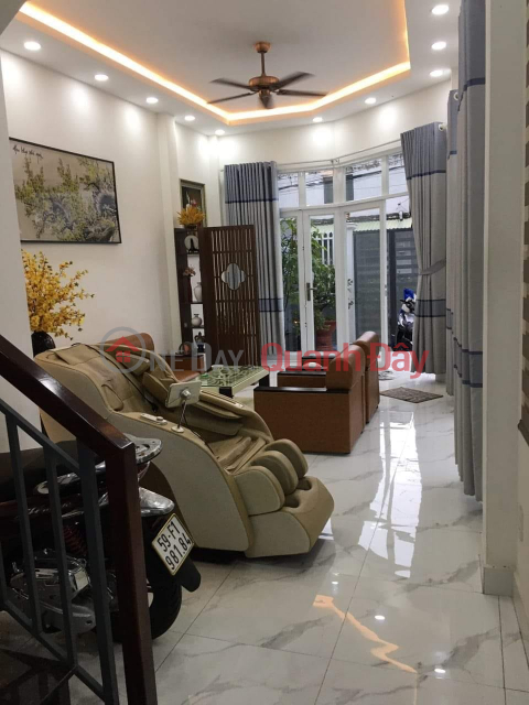 BEAUTIFUL 4 storey house for sale as pictured - Social network AN DUONG Vuong - AN LOC - BINH TAN - 112M2 - ONLY 7.5 BILLION _0