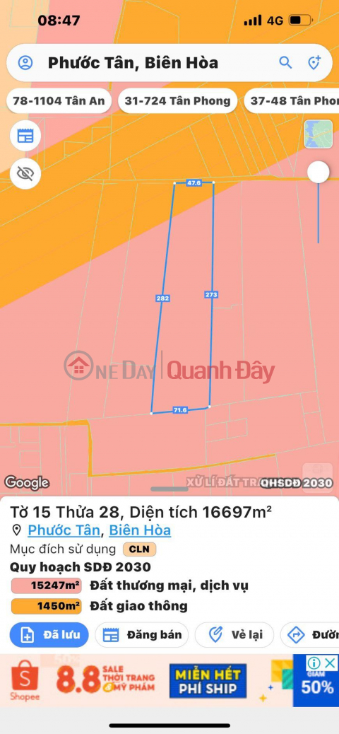 ĐẤT ĐẸP - GIÁ TỐT- Chính Chủ Cần Bán Lô Đất Tại TP Biên Hòa, Đồng Nai _0