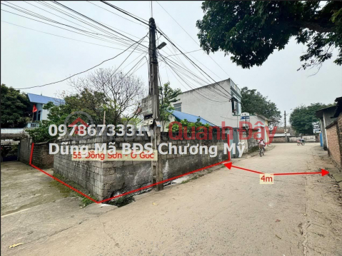 PRICE ONLY 1TY4 TO OWN BEAUTIFUL LOT OF LAND IN DONG SON-CHUONG MY _0