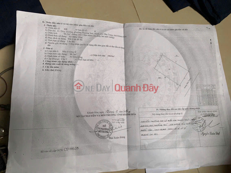 Property Search Vietnam | OneDay | Nhà ở, Niêm yết bán NHÀ ĐẸP - GIÁ TỐT - CHÍNH CHỦ Cần Bán Gấp Nhà Mặt Tiền Thuỷ Xưởng, Phương Sơn, TP Nha Trang, Khánh Hoà.