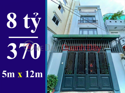 BÁN NHÀ HẺM NGUYỄN THỊ THẬP, QUẬN 7. DT: 5 X 12M, 2 LẦU ST. GIÁ 8 TỶ 370 _0