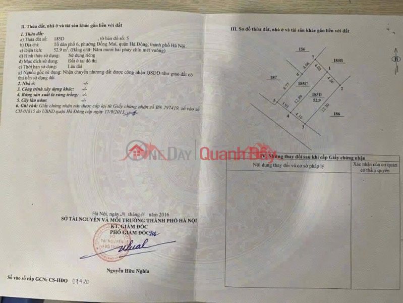  Làm ơn chọn, Nhà ở, Niêm yết bán | đ 6,3 tỷ