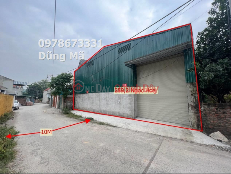 ONLY 5 YEARS WITH FACTORY 259M WIDE ROAD 6 IN NGOC HOA-CHUONG MY Sales Listings