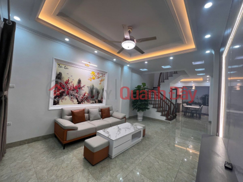 NEW HOUSE WITH CAR PARKING AT THE DOOR - 4-STORY HOUSE WITH 4 BEDROOMS IN LONG BIEN, HANOI, 56M2, PRICE 10.7 BILLION VND. _0