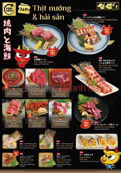 Yen Yakiniku Bình Minh 6 - Buffet Nướng Nhật Bản Đà Nẵng (Yen Yakiniku Binh Minh 6 - Japanese BBQ Buffet Da Nang) Q. Hải Châu | ()(5)